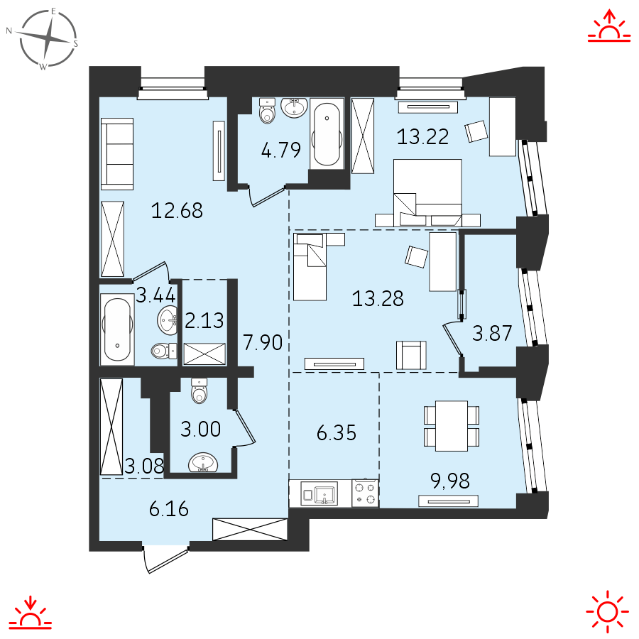 Планировка квартиры