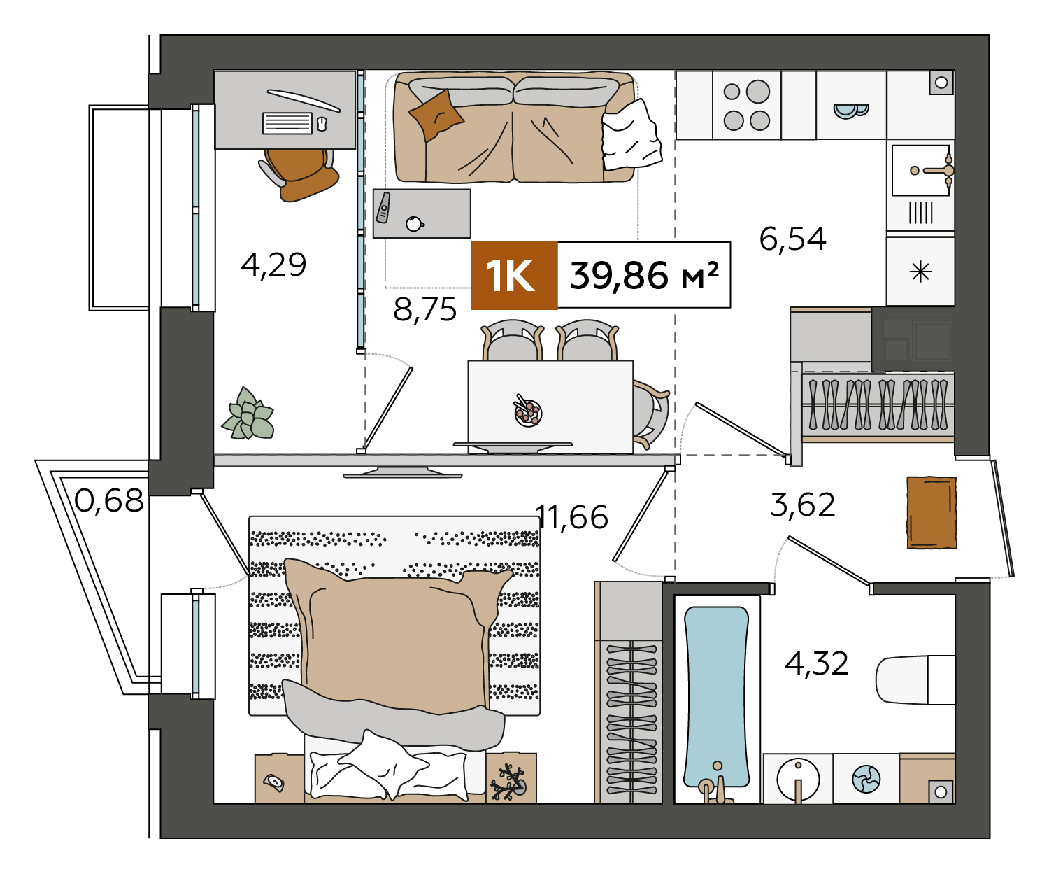 Планировка квартиры